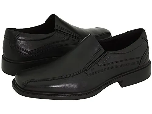 ECCO Men's New Jersey Slip On,Black,39 EU (US Men's 5-5.5 M)