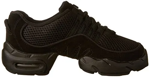 Bloch Women's Boost Mesh Dance Sneaker S0538L, Black, 9 X(Medium) US