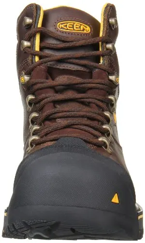 KEEN Utility Men's Milwaukee 6-Inch Steel Toe Work Boot,Slate Black,12 D US