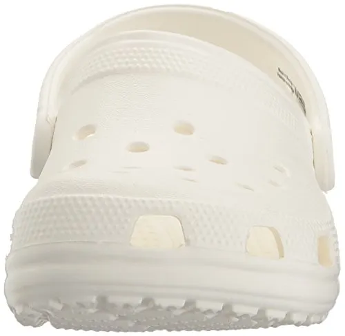 crocs Unisex Classic Clog,White,12 M US Men's / 14 M US Women's