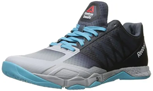 Reebok Women's Crossfit Speed TR Cross-Trainer Shoe, Cloud Grey/Royal Slate/Crisp Blue/Hero Yellow, 5 M US