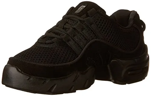 Bloch Women's Boost Mesh Dance Sneaker S0538L, Black, 9 X(Medium) US