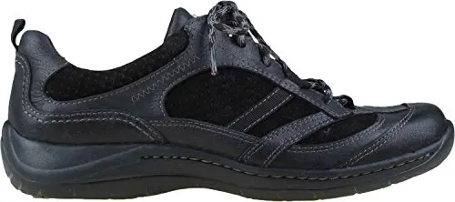 Earth Women's Redroot Walking Shoe,Black Nubuck,8 M US
