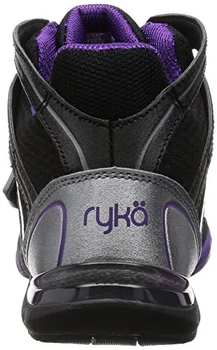 Ryka Women's Tenacity, Black/Purple, 9 M US