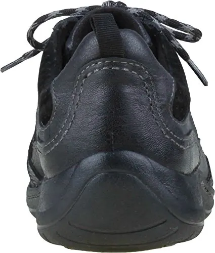 Earth Women's Redroot Walking Shoe,Black Nubuck,8 M US