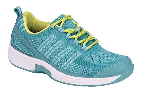 Orthofeet Coral Women's Comfortable Plantar Fasciitis Flat Feet Orthopedic Diabetic Bunions Shoes Walking Sneakers