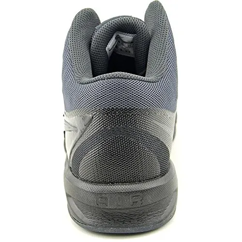 Nike Mens Air Visi Pro Vi Nbk Black/Anthracite Ankle-High Nubuck Basketball Shoe - 11M