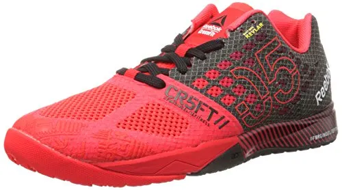 Reebok Women's Crossfit Nano 5.0 Training Shoe, Neon Cherry/Black/chalk, 5.5 M US