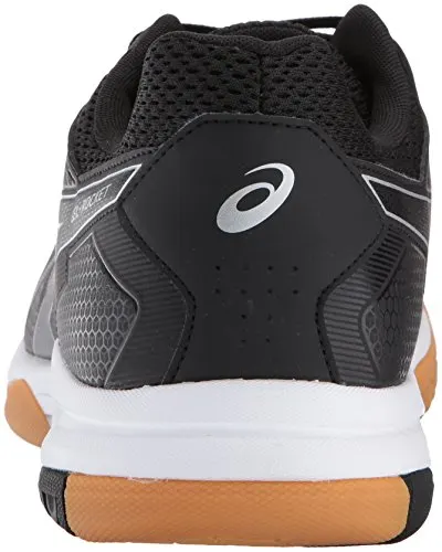 ASICS Mens Gel-Rocket 8 Volleyball Shoe, Black/White, 12 Medium US