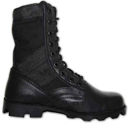 KRAZY SHOE ARTISTS G.I. COMBAT Jungle Boot, Men in Black Size 12
