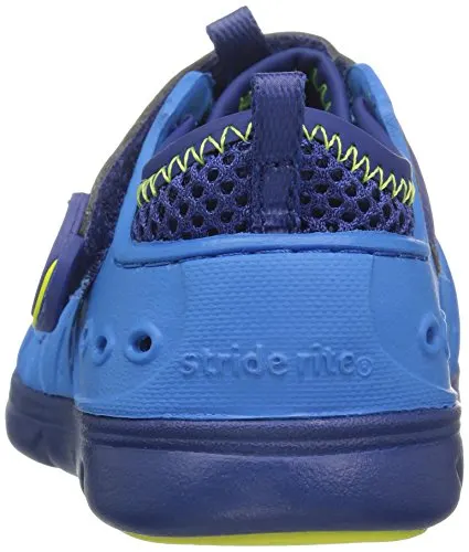 Stride Rite Made 2 Play Phibian Sneaker Sandal Water Shoe (Toddler/Little Kid/Big Kid), Blue, 10 M US Toddler