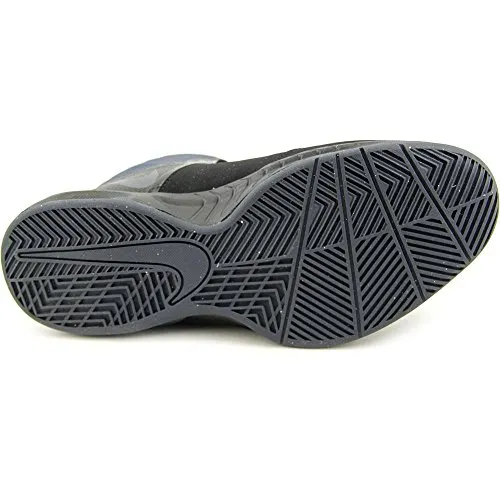 Nike Mens Air Visi Pro Vi Nbk Black/Anthracite Ankle-High Nubuck Basketball Shoe - 11M