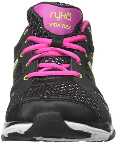 RYKA Women's vida RZX, Black Pink/Lime Blaze, 9 M US