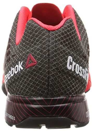 Reebok Women's Crossfit Nano 5.0 Training Shoe, Neon Cherry/Black/chalk, 5.5 M US