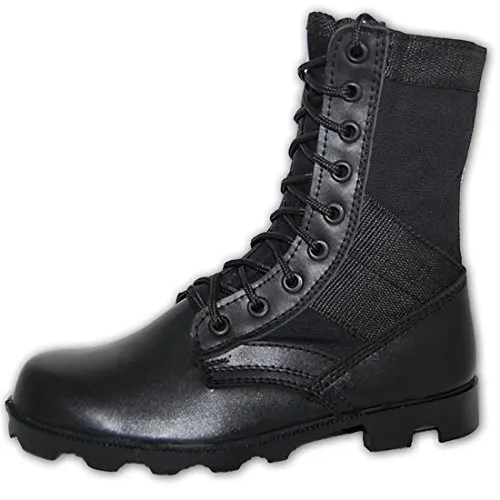 KRAZY SHOE ARTISTS G.I. COMBAT Jungle Boot, Men in Black Size 12