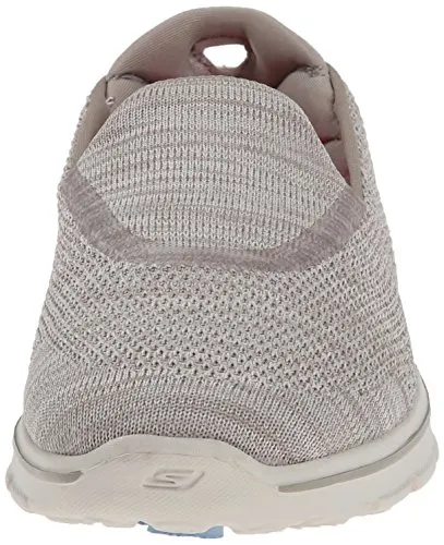 Skechers Performance Women's Go Walk 3 Fitknit Extreme Slip-On Walking Shoe,Taupe,7.5 M