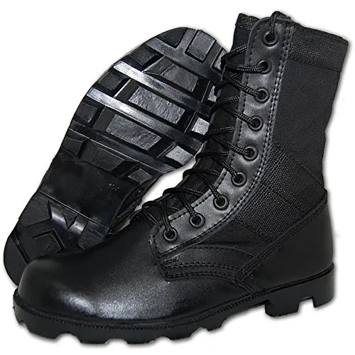KRAZY SHOE ARTISTS G.I. COMBAT Jungle Boot, Men in Black Size 12