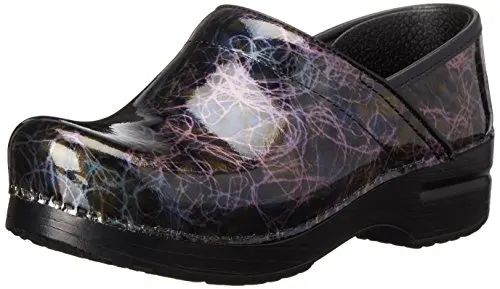 Dansko Women's Professional Mule, Lightning Patent, 41 M EU / 10.5-11 B(M) US
